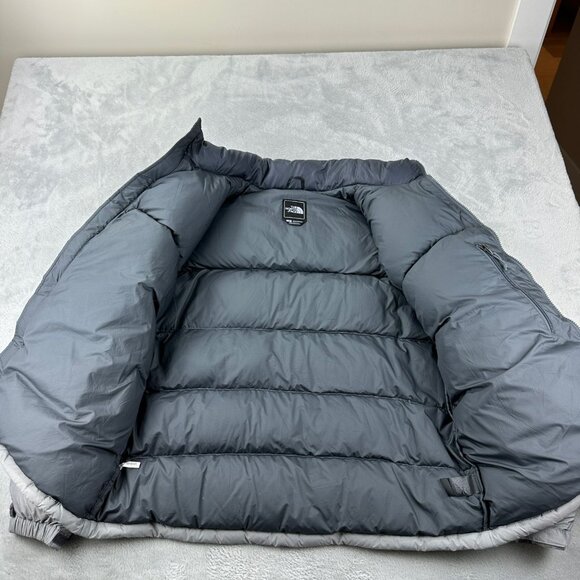 The North Face 700 Grey Down Puffer Men''s Size L - Picture 9 of 15